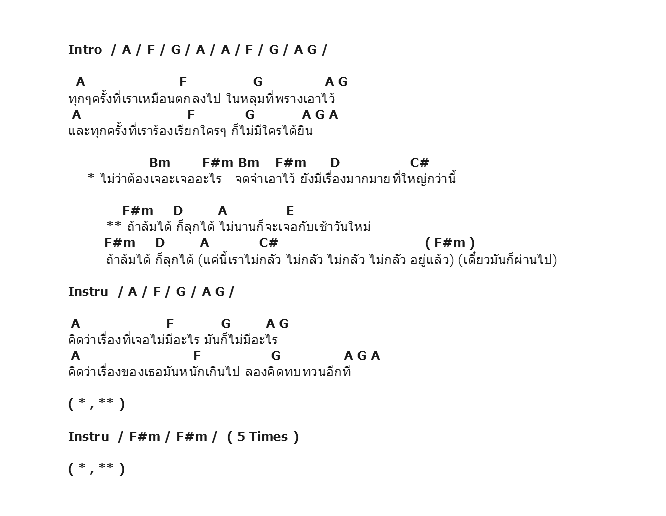 คอร์ดเพลง เนื้อเพลง ตุ๊กตาล้มลุก, คอร์ดเพลง ตุ๊กตาล้มลุก ของ 25 Hours, คอร์ดเพลงของ 25 Hours, เนื้อร้อง ตุ๊กตาล้มลุก 25 Hours, ตุ๊กตาล้มลุก คอร์ดง่าย ๆ, คอร์ด ตุ๊กตาล้มลุก ต้นฉบับ