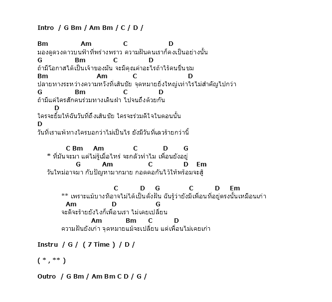 คอร์ดเพลง เนื้อเพลง ไกล, คอร์ดเพลง ไกล ของ August Band, คอร์ดเพลงของ August Band, เนื้อร้อง ไกล August Band, ไกล คอร์ดง่าย ๆ, คอร์ด ไกล ต้นฉบับ