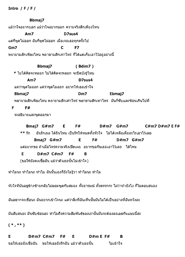คอร์ดเพลง เนื้อเพลง สิ่งเดียวที่ฉันขอ - Ost.กลรักลวงใจ, คอร์ดเพลง สิ่งเดียวที่ฉันขอ - Ost.กลรักลวงใจ ของ Boyd Kosiyapong Feat.เค้ก มาเรียม B5, คอร์ดเพลงของ Boyd Kosiyapong Feat.เค้ก มาเรียม B5, เนื้อร้อง สิ่งเดียวที่ฉันขอ - Ost.กลรักลวงใจ Boyd Kosiyapong Feat.เค้ก มาเรียม B5, สิ่งเดียวที่ฉันขอ - Ost.กลรักลวงใจ คอร์ดง่าย ๆ, คอร์ด สิ่งเดียวที่ฉันขอ - Ost.กลรักลวงใจ ต้นฉบับ