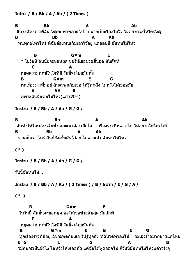 คอร์ดเพลง เนื้อเพลง สิ้นสุด, คอร์ดเพลง สิ้นสุด ของ 7thscene, คอร์ดเพลงของ 7thscene, เนื้อร้อง สิ้นสุด 7thscene, สิ้นสุด คอร์ดง่าย ๆ, คอร์ด สิ้นสุด ต้นฉบับ