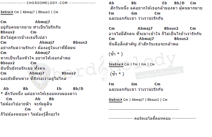 คอร์ดเพลง เนื้อเพลง ถ้าสักวันเธอจะกล้าพอ, คอร์ดเพลง ถ้าสักวันเธอจะกล้าพอ ของ อิน Budokan, คอร์ดเพลงของ อิน Budokan, เนื้อร้อง ถ้าสักวันเธอจะกล้าพอ อิน Budokan, ถ้าสักวันเธอจะกล้าพอ คอร์ดง่าย ๆ, คอร์ด ถ้าสักวันเธอจะกล้าพอ ต้นฉบับ