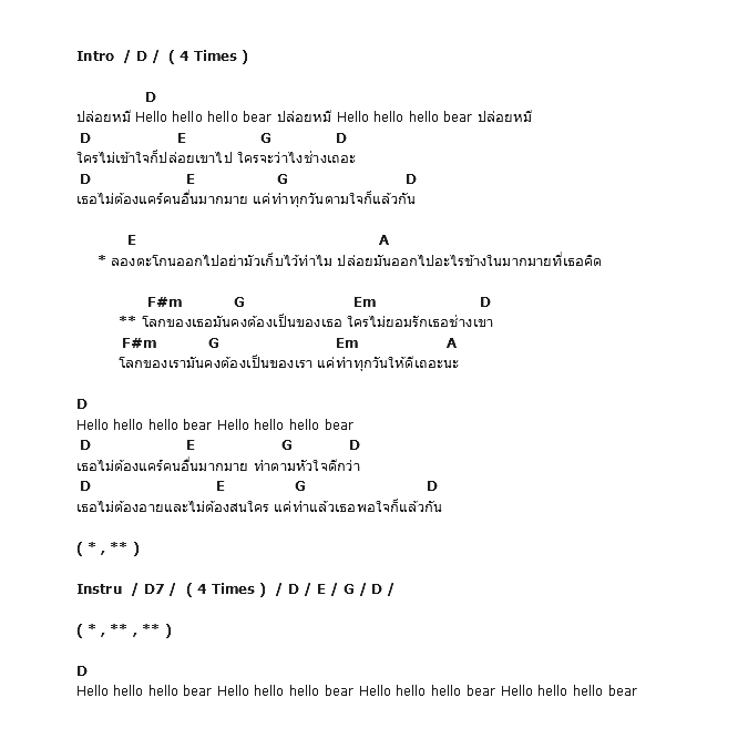 คอร์ดเพลง เนื้อเพลง โลกของเธอ, คอร์ดเพลง โลกของเธอ ของ 25 Hours, คอร์ดเพลงของ 25 Hours, เนื้อร้อง โลกของเธอ 25 Hours, โลกของเธอ คอร์ดง่าย ๆ, คอร์ด โลกของเธอ ต้นฉบับ