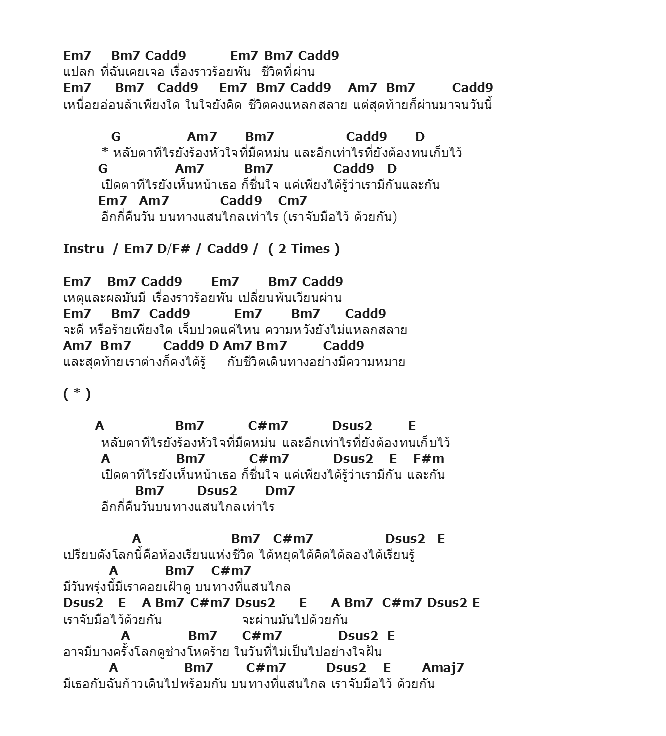 คอร์ดเพลง เนื้อเพลง ด้วยกัน, คอร์ดเพลง ด้วยกัน ของ Bodyslam, คอร์ดเพลงของ Bodyslam, เนื้อร้อง ด้วยกัน Bodyslam, ด้วยกัน คอร์ดง่าย ๆ, คอร์ด ด้วยกัน ต้นฉบับ
