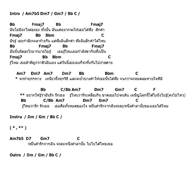 คอร์ดเพลง เนื้อเพลง หมื่นคำรัก หนึ่งคำลา, คอร์ดเพลง หมื่นคำรัก หนึ่งคำลา ของ All For Men, คอร์ดเพลงของ All For Men, เนื้อร้อง หมื่นคำรัก หนึ่งคำลา All For Men, หมื่นคำรัก หนึ่งคำลา คอร์ดง่าย ๆ, คอร์ด หมื่นคำรัก หนึ่งคำลา ต้นฉบับ