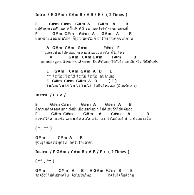 คอร์ดเพลง เนื้อเพลง ฉันรักเธอ(คิดในใจ), คอร์ดเพลง ฉันรักเธอ(คิดในใจ) ของ Ab Normal, คอร์ดเพลงของ Ab Normal, เนื้อร้อง ฉันรักเธอ(คิดในใจ) Ab Normal, ฉันรักเธอ(คิดในใจ) คอร์ดง่าย ๆ, คอร์ด ฉันรักเธอ(คิดในใจ) ต้นฉบับ
