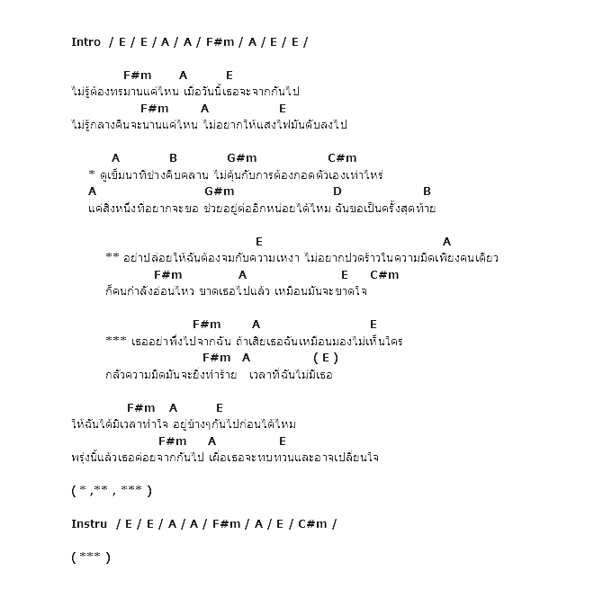 คอร์ดเพลง เนื้อเพลง Fear Night, คอร์ดเพลง Fear Night ของ Am Fine, คอร์ดเพลงของ Am Fine, เนื้อร้อง Fear Night Am Fine, Fear Night คอร์ดง่าย ๆ, คอร์ด Fear Night ต้นฉบับ