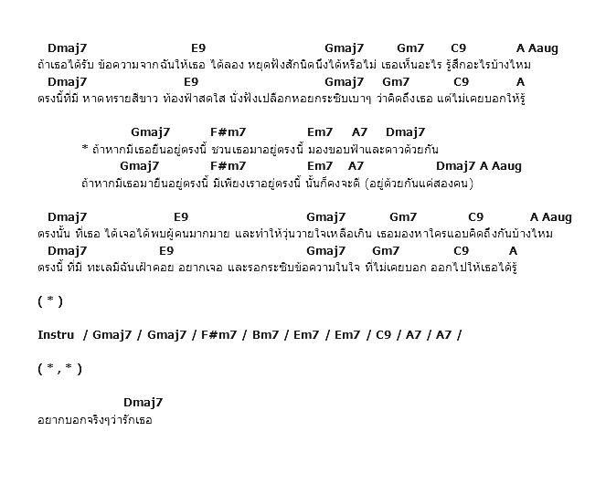 คอร์ดเพลง เนื้อเพลง Message, คอร์ดเพลง Message ของ Basket Band, คอร์ดเพลงของ Basket Band, เนื้อร้อง Message Basket Band, Message คอร์ดง่าย ๆ, คอร์ด Message ต้นฉบับ
