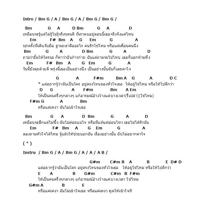 คอร์ดเพลง เนื้อเพลง ตรงไหนของหัวใจเธอ, คอร์ดเพลง ตรงไหนของหัวใจเธอ ของ Am Fine, คอร์ดเพลงของ Am Fine, เนื้อร้อง ตรงไหนของหัวใจเธอ Am Fine, ตรงไหนของหัวใจเธอ คอร์ดง่าย ๆ, คอร์ด ตรงไหนของหัวใจเธอ ต้นฉบับ
