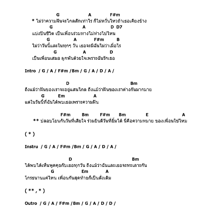 คอร์ดเพลง เนื้อเพลง เพื่อนร่วมทาง, คอร์ดเพลง เพื่อนร่วมทาง ของ Boy Peacemaker, คอร์ดเพลงของ Boy Peacemaker, เนื้อร้อง เพื่อนร่วมทาง Boy Peacemaker, เพื่อนร่วมทาง คอร์ดง่าย ๆ, คอร์ด เพื่อนร่วมทาง ต้นฉบับ