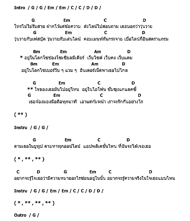 คอร์ดเพลง เนื้อเพลง โซเชียล มีเดีย (Social Media), คอร์ดเพลง โซเชียล มีเดีย (Social Media) ของ ใหม่ สิบล้อ Super Star, คอร์ดเพลงของ ใหม่ สิบล้อ Super Star, เนื้อร้อง โซเชียล มีเดีย (Social Media) ใหม่ สิบล้อ Super Star, โซเชียล มีเดีย (Social Media) คอร์ดง่าย ๆ, คอร์ด โซเชียล มีเดีย (Social Media) ต้นฉบับ
