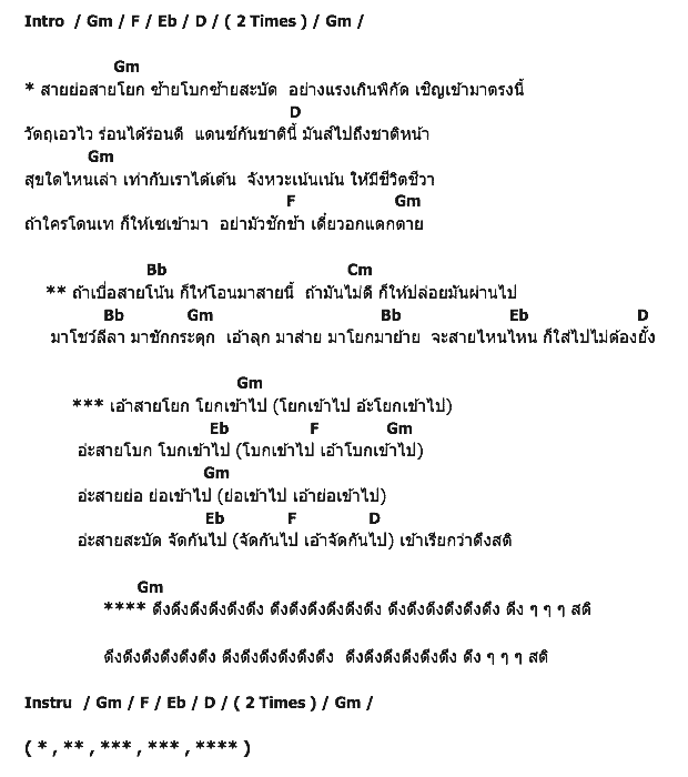 คอร์ดเพลง เนื้อเพลง ดึงสติ, คอร์ดเพลง ดึงสติ ของ วงต๊กโต อาร์ สยาม, คอร์ดเพลงของ วงต๊กโต อาร์ สยาม, เนื้อร้อง ดึงสติ วงต๊กโต อาร์ สยาม, ดึงสติ คอร์ดง่าย ๆ, คอร์ด ดึงสติ ต้นฉบับ