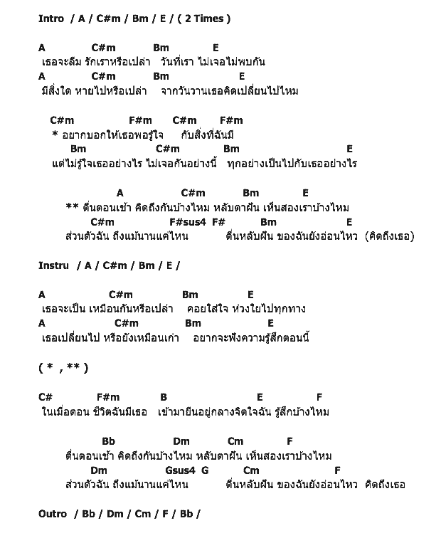 คอร์ดเพลง เนื้อเพลง คิดถึงกันบ้างไหม, คอร์ดเพลง คิดถึงกันบ้างไหม ของ Jason Young, คอร์ดเพลงของ Jason Young, เนื้อร้อง คิดถึงกันบ้างไหม Jason Young, คิดถึงกันบ้างไหม คอร์ดง่าย ๆ, คอร์ด คิดถึงกันบ้างไหม ต้นฉบับ