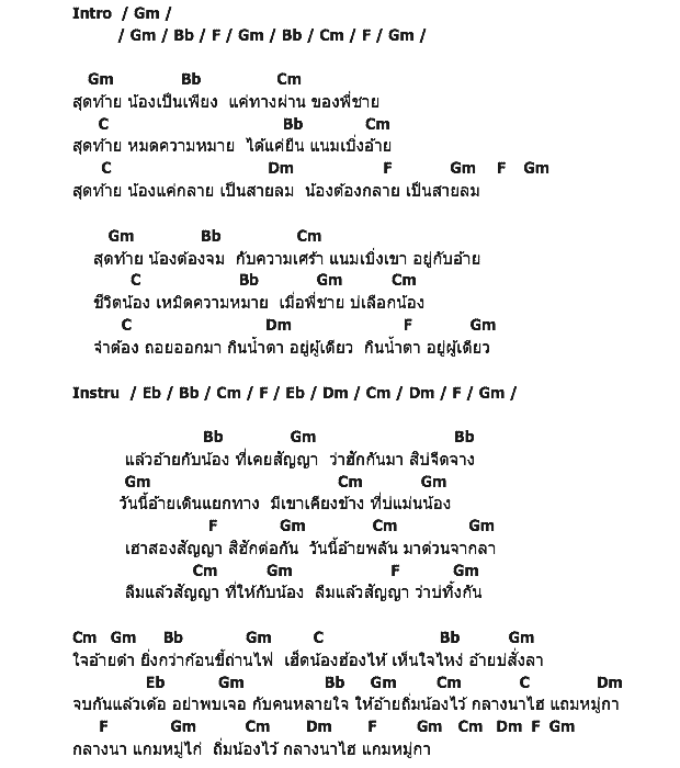คอร์ดเพลง เนื้อเพลง เมื่อใจอ้ายหมดฮัก, คอร์ดเพลง เมื่อใจอ้ายหมดฮัก ของ อ้อน อัจฉรา หนูภารวิเศษศิลป์, คอร์ดเพลงของ อ้อน อัจฉรา หนูภารวิเศษศิลป์, เนื้อร้อง เมื่อใจอ้ายหมดฮัก อ้อน อัจฉรา หนูภารวิเศษศิลป์, เมื่อใจอ้ายหมดฮัก คอร์ดง่าย ๆ, คอร์ด เมื่อใจอ้ายหมดฮัก ต้นฉบับ