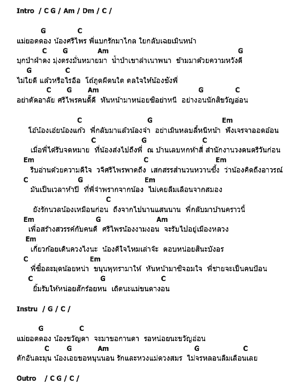 คอร์ดเพลง เนื้อเพลง แม่ขนตางอน, คอร์ดเพลง แม่ขนตางอน ของ ชาย เมืองสิงห์, คอร์ดเพลงของ ชาย เมืองสิงห์, เนื้อร้อง แม่ขนตางอน ชาย เมืองสิงห์, แม่ขนตางอน คอร์ดง่าย ๆ, คอร์ด แม่ขนตางอน ต้นฉบับ