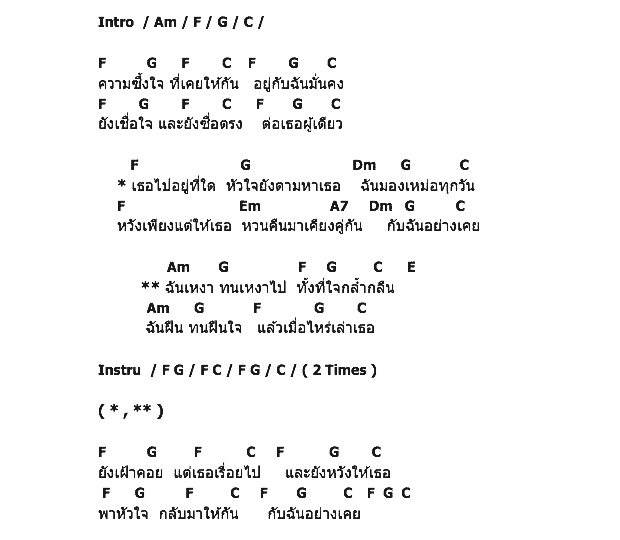 คอร์ดเพลง เนื้อเพลง เหงา, คอร์ดเพลง เหงา ของ Bird ธงไชย, คอร์ดเพลงของ Bird ธงไชย, เนื้อร้อง เหงา Bird ธงไชย, เหงา คอร์ดง่าย ๆ, คอร์ด เหงา ต้นฉบับ