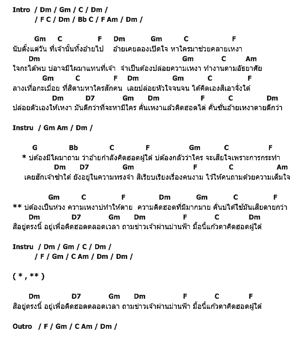 คอร์ดเพลง เนื้อเพลง ใช้ชีวิตเพื่อคิดฮอด, คอร์ดเพลง ใช้ชีวิตเพื่อคิดฮอด ของ ไผ่ พงศธร, คอร์ดเพลงของ ไผ่ พงศธร, เนื้อร้อง ใช้ชีวิตเพื่อคิดฮอด ไผ่ พงศธร, ใช้ชีวิตเพื่อคิดฮอด คอร์ดง่าย ๆ, คอร์ด ใช้ชีวิตเพื่อคิดฮอด ต้นฉบับ