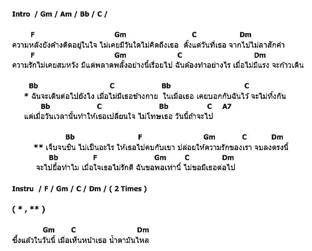 คอร์ดเพลง เนื้อเพลง เจ็บจนชิน, คอร์ดเพลง เจ็บจนชิน ของ วงโคจร, คอร์ดเพลงของ วงโคจร, เนื้อร้อง เจ็บจนชิน วงโคจร, เจ็บจนชิน คอร์ดง่าย ๆ, คอร์ด เจ็บจนชิน ต้นฉบับ