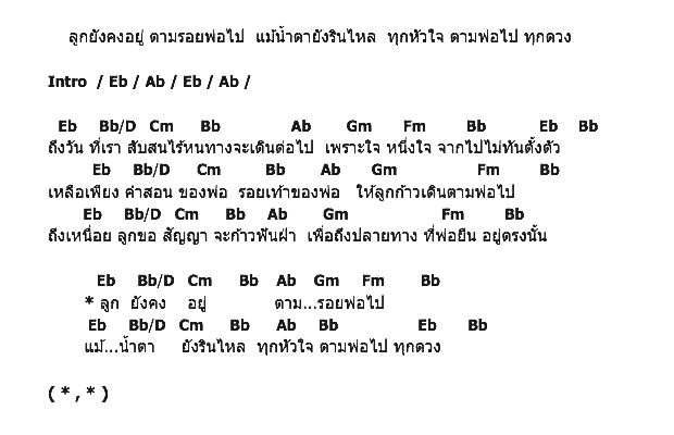 คอร์ดเพลง เนื้อเพลง สัญญาของลูก, คอร์ดเพลง สัญญาของลูก ของ Rhythm Nation, คอร์ดเพลงของ Rhythm Nation, เนื้อร้อง สัญญาของลูก Rhythm Nation, สัญญาของลูก คอร์ดง่าย ๆ, คอร์ด สัญญาของลูก ต้นฉบับ