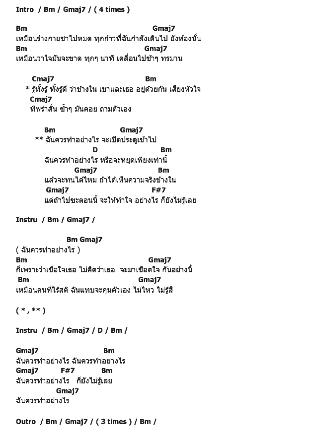 คอร์ดเพลง เนื้อเพลง ในห้องนั้น, คอร์ดเพลง ในห้องนั้น ของ จอนนี่ อันวา, คอร์ดเพลงของ จอนนี่ อันวา, เนื้อร้อง ในห้องนั้น จอนนี่ อันวา, ในห้องนั้น คอร์ดง่าย ๆ, คอร์ด ในห้องนั้น ต้นฉบับ