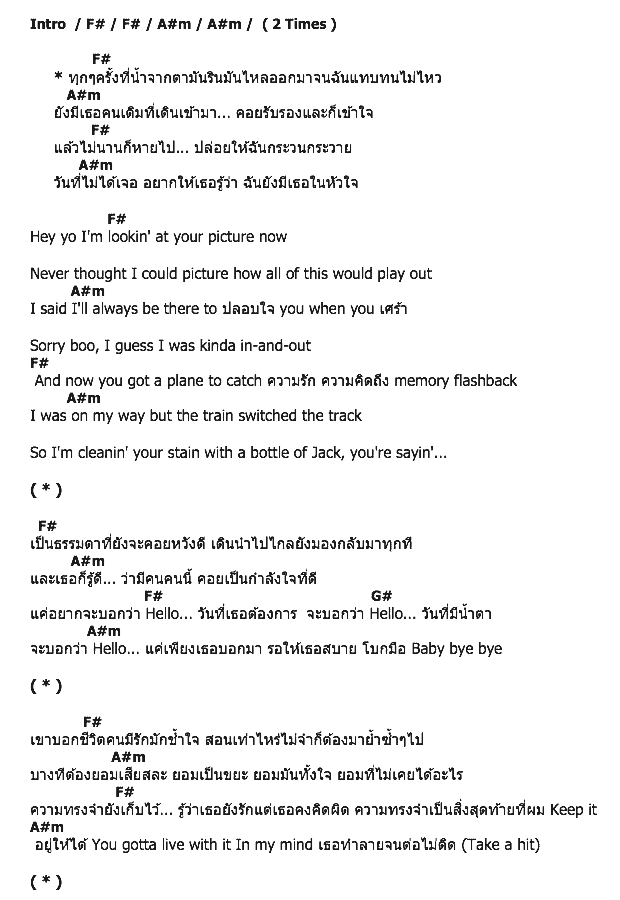 คอร์ดเพลง เนื้อเพลง วันที่ไม่ได้เจอ, คอร์ดเพลง วันที่ไม่ได้เจอ ของ T. One, คอร์ดเพลงของ T. One, เนื้อร้อง วันที่ไม่ได้เจอ T. One, วันที่ไม่ได้เจอ คอร์ดง่าย ๆ, คอร์ด วันที่ไม่ได้เจอ ต้นฉบับ