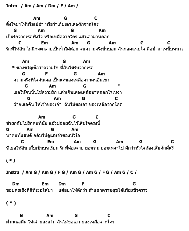 คอร์ดเพลง เนื้อเพลง ของขวัญหรือของเหลือ, คอร์ดเพลง ของขวัญหรือของเหลือ ของ ตั้กแตน ชลดา, คอร์ดเพลงของ ตั้กแตน ชลดา, เนื้อร้อง ของขวัญหรือของเหลือ ตั้กแตน ชลดา, ของขวัญหรือของเหลือ คอร์ดง่าย ๆ, คอร์ด ของขวัญหรือของเหลือ ต้นฉบับ