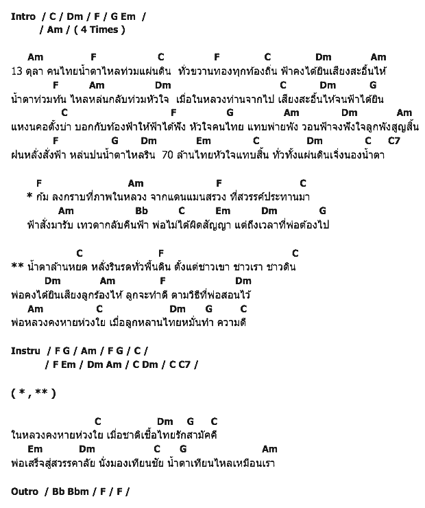 คอร์ดเพลง เนื้อเพลง เทวดากลับฟ้า, คอร์ดเพลง เทวดากลับฟ้า ของ โน้ต เชิญยิ้ม, คอร์ดเพลงของ โน้ต เชิญยิ้ม, เนื้อร้อง เทวดากลับฟ้า โน้ต เชิญยิ้ม, เทวดากลับฟ้า คอร์ดง่าย ๆ, คอร์ด เทวดากลับฟ้า ต้นฉบับ
