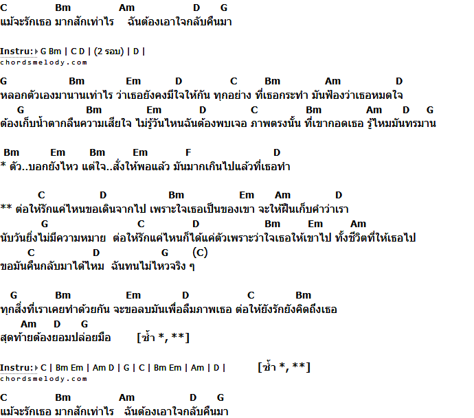 คอร์ดเพลง เนื้อเพลง รักแค่ไหน ได้แค่ตัว, คอร์ดเพลง รักแค่ไหน ได้แค่ตัว ของ Goe COLA, คอร์ดเพลงของ Goe COLA, เนื้อร้อง รักแค่ไหน ได้แค่ตัว Goe COLA, รักแค่ไหน ได้แค่ตัว คอร์ดง่าย ๆ, คอร์ด รักแค่ไหน ได้แค่ตัว ต้นฉบับ