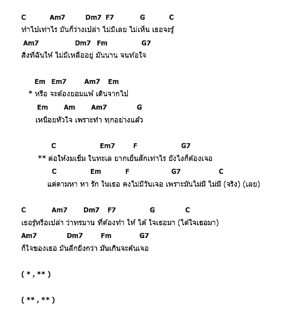 คอร์ดเพลง เนื้อเพลง งมเข็มในทะเล, คอร์ดเพลง งมเข็มในทะเล ของ D2B, คอร์ดเพลงของ D2B, เนื้อร้อง งมเข็มในทะเล D2B, งมเข็มในทะเล คอร์ดง่าย ๆ, คอร์ด งมเข็มในทะเล ต้นฉบับ