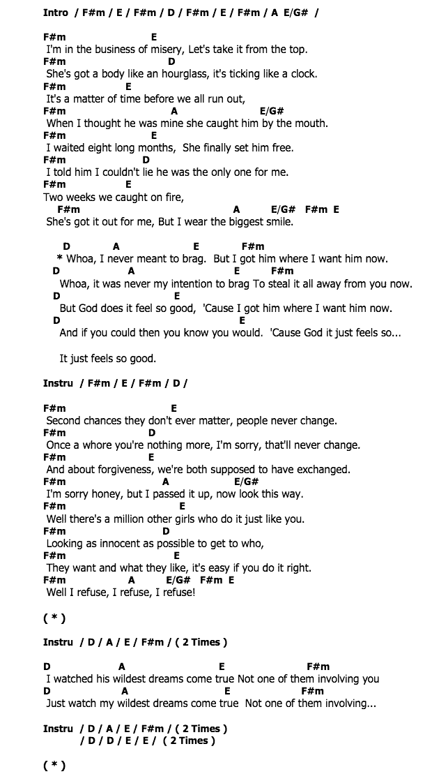 คอร์ดเพลง เนื้อเพลง Misery Business, คอร์ดเพลง Misery Business ของ Paramore, คอร์ดเพลงของ Paramore, เนื้อร้อง Misery Business Paramore, Misery Business คอร์ดง่าย ๆ, คอร์ด Misery Business ต้นฉบับ