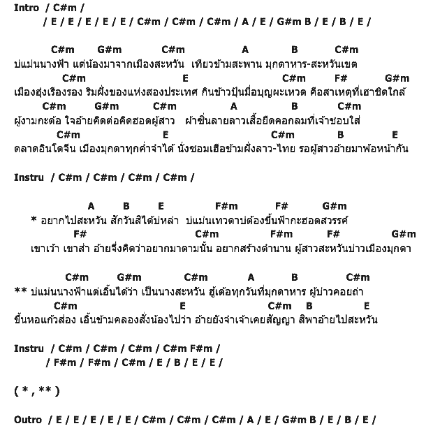 คอร์ดเพลง เนื้อเพลง ฮักสาวสะหวัน, คอร์ดเพลง ฮักสาวสะหวัน ของ ไผ่ พงศธร, คอร์ดเพลงของ ไผ่ พงศธร, เนื้อร้อง ฮักสาวสะหวัน ไผ่ พงศธร, ฮักสาวสะหวัน คอร์ดง่าย ๆ, คอร์ด ฮักสาวสะหวัน ต้นฉบับ