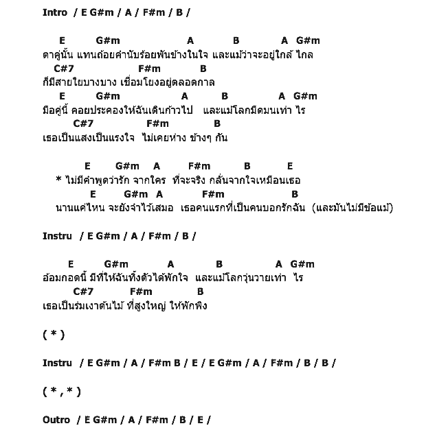 คอร์ดเพลง เนื้อเพลง คำรักคำแรก, คอร์ดเพลง คำรักคำแรก ของ S2S, คอร์ดเพลงของ S2S, เนื้อร้อง คำรักคำแรก S2S, คำรักคำแรก คอร์ดง่าย ๆ, คอร์ด คำรักคำแรก ต้นฉบับ