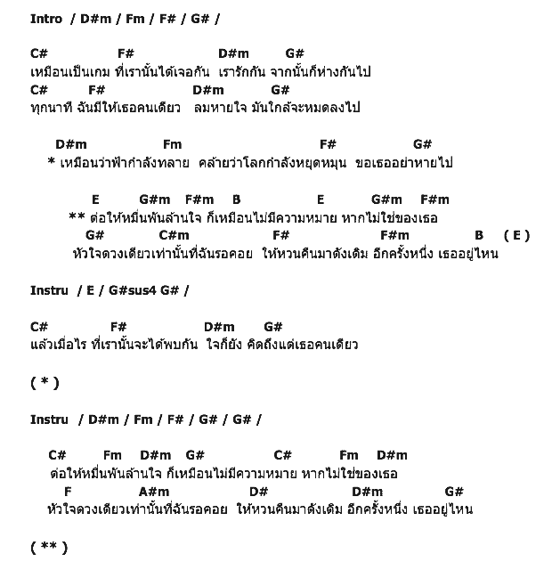 คอร์ดเพลง เนื้อเพลง คนเดียวที่รอคอย, คอร์ดเพลง คนเดียวที่รอคอย ของ ไมค์ ภัทรเดช สงวนความดี, คอร์ดเพลงของ ไมค์ ภัทรเดช สงวนความดี, เนื้อร้อง คนเดียวที่รอคอย ไมค์ ภัทรเดช สงวนความดี, คนเดียวที่รอคอย คอร์ดง่าย ๆ, คอร์ด คนเดียวที่รอคอย ต้นฉบับ
