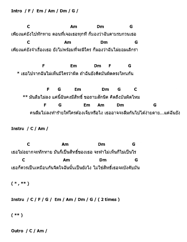 คอร์ดเพลง เนื้อเพลง คิดถึงมันผิดไหม, คอร์ดเพลง คิดถึงมันผิดไหม ของ กันย์, คอร์ดเพลงของ กันย์, เนื้อร้อง คิดถึงมันผิดไหม กันย์, คิดถึงมันผิดไหม คอร์ดง่าย ๆ, คอร์ด คิดถึงมันผิดไหม ต้นฉบับ