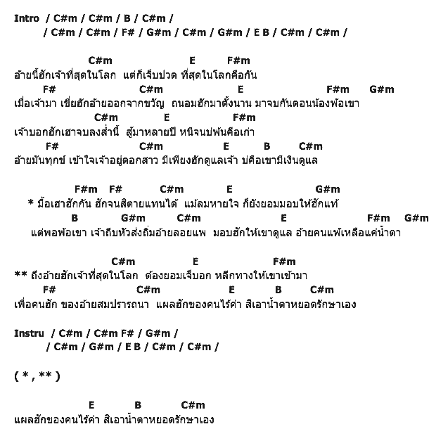 คอร์ดเพลง เนื้อเพลง อ้ายฮักเจ้าที่สุดในโลก, คอร์ดเพลง อ้ายฮักเจ้าที่สุดในโลก ของ เอกพล มนต์ตระการ, คอร์ดเพลงของ เอกพล มนต์ตระการ, เนื้อร้อง อ้ายฮักเจ้าที่สุดในโลก เอกพล มนต์ตระการ, อ้ายฮักเจ้าที่สุดในโลก คอร์ดง่าย ๆ, คอร์ด อ้ายฮักเจ้าที่สุดในโลก ต้นฉบับ