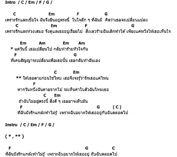คอร์ดเพลง เนื้อเพลง หรือฉันต้องตายก่อน, คอร์ดเพลง หรือฉันต้องตายก่อน ของ วัฒนา ชลสงคราม, คอร์ดเพลงของ วัฒนา ชลสงคราม, เนื้อร้อง หรือฉันต้องตายก่อน วัฒนา ชลสงคราม, หรือฉันต้องตายก่อน คอร์ดง่าย ๆ, คอร์ด หรือฉันต้องตายก่อน ต้นฉบับ