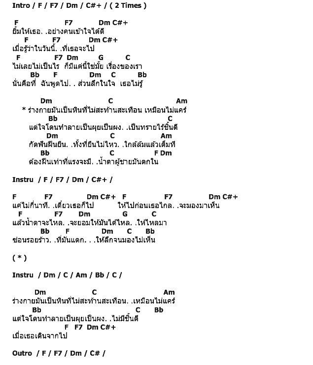 คอร์ดเพลง เนื้อเพลง ร่างเป็นหิน ใจเป็นทราย, คอร์ดเพลง ร่างเป็นหิน ใจเป็นทราย ของ แซนด์สโตน, คอร์ดเพลงของ แซนด์สโตน, เนื้อร้อง ร่างเป็นหิน ใจเป็นทราย แซนด์สโตน, ร่างเป็นหิน ใจเป็นทราย คอร์ดง่าย ๆ, คอร์ด ร่างเป็นหิน ใจเป็นทราย ต้นฉบับ
