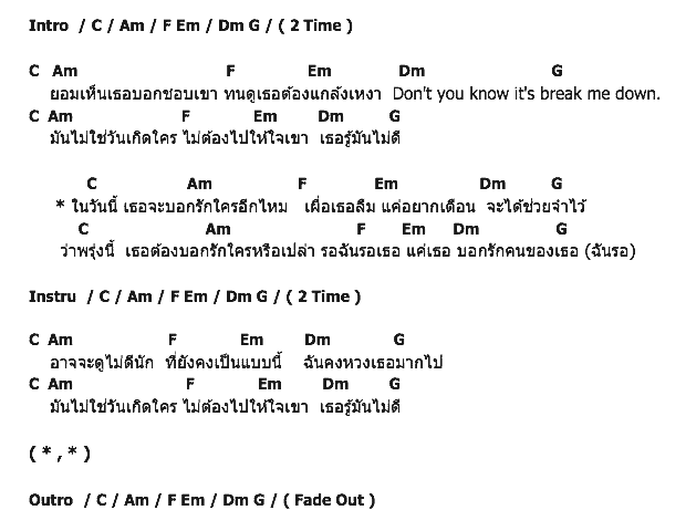 คอร์ดเพลง เนื้อเพลง ใครอีก, คอร์ดเพลง ใครอีก ของ The TOYS, คอร์ดเพลงของ The TOYS, เนื้อร้อง ใครอีก The TOYS, ใครอีก คอร์ดง่าย ๆ, คอร์ด ใครอีก ต้นฉบับ