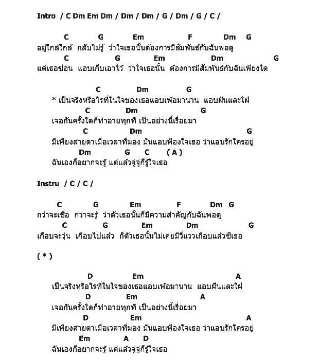 คอร์ดเพลง เนื้อเพลง เกือบไปแล้ว, คอร์ดเพลง เกือบไปแล้ว ของ นันทิดา แก้วบัวสาย, คอร์ดเพลงของ นันทิดา แก้วบัวสาย, เนื้อร้อง เกือบไปแล้ว นันทิดา แก้วบัวสาย, เกือบไปแล้ว คอร์ดง่าย ๆ, คอร์ด เกือบไปแล้ว ต้นฉบับ