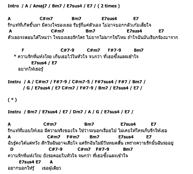 คอร์ดเพลง เนื้อเพลง รอรัก, คอร์ดเพลง รอรัก ของ Street Funk Rollers, คอร์ดเพลงของ Street Funk Rollers, เนื้อร้อง รอรัก Street Funk Rollers, รอรัก คอร์ดง่าย ๆ, คอร์ด รอรัก ต้นฉบับ