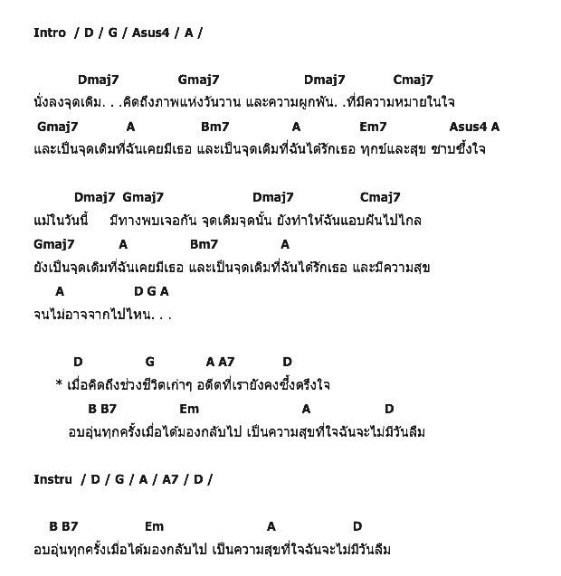 คอร์ดเพลง เนื้อเพลง จุดเดิม, คอร์ดเพลง จุดเดิม ของ บอย โกสิยพงษ์, คอร์ดเพลงของ บอย โกสิยพงษ์, เนื้อร้อง จุดเดิม บอย โกสิยพงษ์, จุดเดิม คอร์ดง่าย ๆ, คอร์ด จุดเดิม ต้นฉบับ