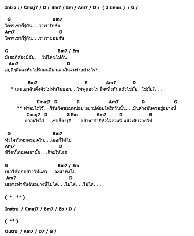 คอร์ดเพลง เนื้อเพลง รับผิดชอบหน่อย, คอร์ดเพลง รับผิดชอบหน่อย ของ โอโซน, คอร์ดเพลงของ โอโซน, เนื้อร้อง รับผิดชอบหน่อย โอโซน, รับผิดชอบหน่อย คอร์ดง่าย ๆ, คอร์ด รับผิดชอบหน่อย ต้นฉบับ