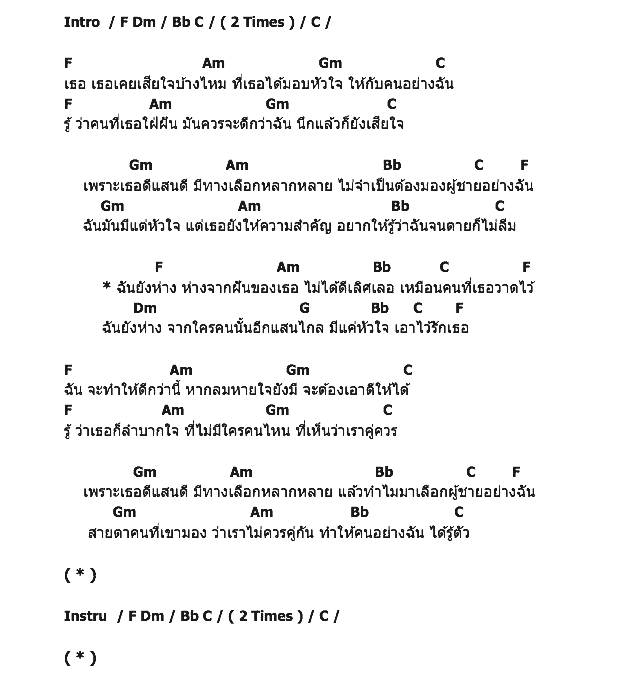 คอร์ดเพลง เนื้อเพลง ฉันยังห่าง, คอร์ดเพลง ฉันยังห่าง ของ พลพล, คอร์ดเพลงของ พลพล, เนื้อร้อง ฉันยังห่าง พลพล, ฉันยังห่าง คอร์ดง่าย ๆ, คอร์ด ฉันยังห่าง ต้นฉบับ