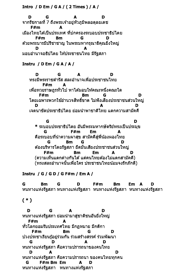 คอร์ดเพลง เนื้อเพลง กษัตริย์แห่งประชาธิปไตย, คอร์ดเพลง กษัตริย์แห่งประชาธิปไตย ของ แอ็ด คาราบาว, คอร์ดเพลงของ แอ็ด คาราบาว, เนื้อร้อง กษัตริย์แห่งประชาธิปไตย แอ็ด คาราบาว, กษัตริย์แห่งประชาธิปไตย คอร์ดง่าย ๆ, คอร์ด กษัตริย์แห่งประชาธิปไตย ต้นฉบับ