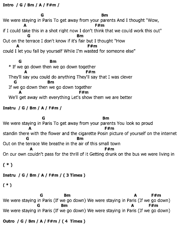 คอร์ดเพลง เนื้อเพลง Paris, คอร์ดเพลง Paris ของ The Chainsmokers, คอร์ดเพลงของ The Chainsmokers, เนื้อร้อง Paris The Chainsmokers, Paris คอร์ดง่าย ๆ, คอร์ด Paris ต้นฉบับ