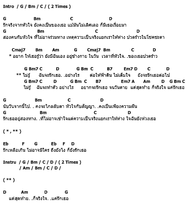 คอร์ดเพลง เนื้อเพลง ไม่รู้จะรักเธอได้อย่างไร, คอร์ดเพลง ไม่รู้จะรักเธอได้อย่างไร ของ มิคกี้, คอร์ดเพลงของ มิคกี้, เนื้อร้อง ไม่รู้จะรักเธอได้อย่างไร มิคกี้, ไม่รู้จะรักเธอได้อย่างไร คอร์ดง่าย ๆ, คอร์ด ไม่รู้จะรักเธอได้อย่างไร ต้นฉบับ