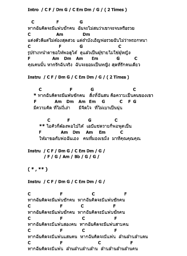 คอร์ดเพลง เนื้อเพลง คิดจะมีแฟน, คอร์ดเพลง คิดจะมีแฟน ของ นรินทร ณ บางช้าง, คอร์ดเพลงของ นรินทร ณ บางช้าง, เนื้อร้อง คิดจะมีแฟน นรินทร ณ บางช้าง, คิดจะมีแฟน คอร์ดง่าย ๆ, คอร์ด คิดจะมีแฟน ต้นฉบับ