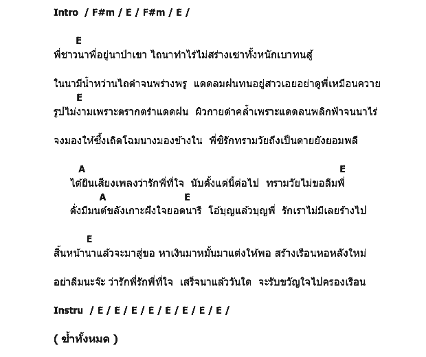 คอร์ดเพลง เนื้อเพลง บุญพี่ที่น้องรัก, คอร์ดเพลง บุญพี่ที่น้องรัก ของ เพลิน พรหมแดน, คอร์ดเพลงของ เพลิน พรหมแดน, เนื้อร้อง บุญพี่ที่น้องรัก เพลิน พรหมแดน, บุญพี่ที่น้องรัก คอร์ดง่าย ๆ, คอร์ด บุญพี่ที่น้องรัก ต้นฉบับ