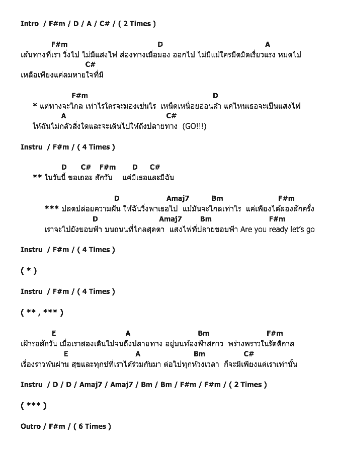 คอร์ดเพลง เนื้อเพลง การเดินทาง, คอร์ดเพลง การเดินทาง ของ Hit The Road, คอร์ดเพลงของ Hit The Road, เนื้อร้อง การเดินทาง Hit The Road, การเดินทาง คอร์ดง่าย ๆ, คอร์ด การเดินทาง ต้นฉบับ