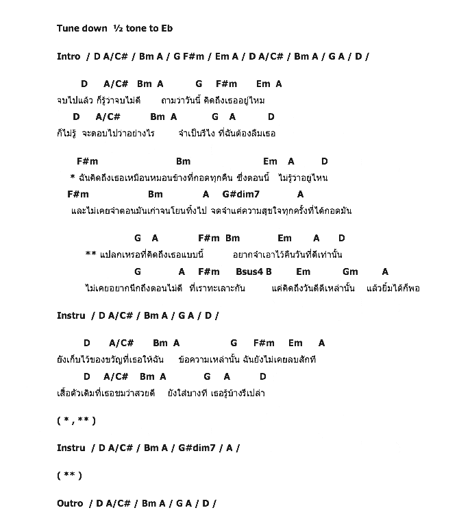 คอร์ดเพลง เนื้อเพลง ทฤษฎีหมอนข้าง, คอร์ดเพลง ทฤษฎีหมอนข้าง ของ Four Mod, คอร์ดเพลงของ Four Mod, เนื้อร้อง ทฤษฎีหมอนข้าง Four Mod, ทฤษฎีหมอนข้าง คอร์ดง่าย ๆ, คอร์ด ทฤษฎีหมอนข้าง ต้นฉบับ