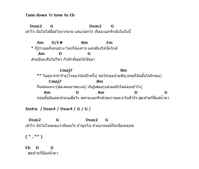 คอร์ดเพลง เนื้อเพลง เหตุผลที่ฉันไม่รักเธอ, คอร์ดเพลง เหตุผลที่ฉันไม่รักเธอ ของ Good September, คอร์ดเพลงของ Good September, เนื้อร้อง เหตุผลที่ฉันไม่รักเธอ Good September, เหตุผลที่ฉันไม่รักเธอ คอร์ดง่าย ๆ, คอร์ด เหตุผลที่ฉันไม่รักเธอ ต้นฉบับ